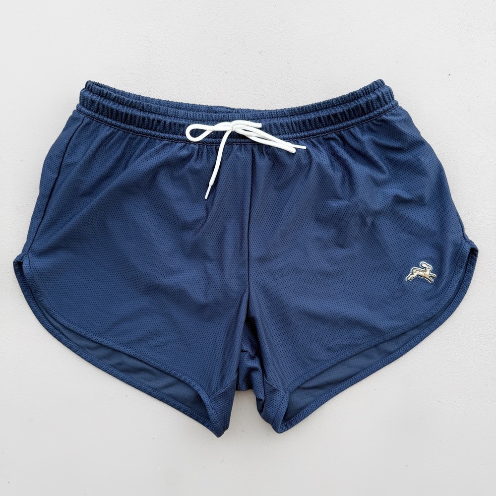TRACKSMITH Van‎ Cortlandt Shorts Navy Blue Men's Size S Running Athletic Mesh